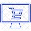 Digitales Einkaufen  Symbol