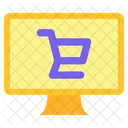 Digitales Einkaufen  Symbol