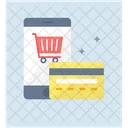 Digitales Einkaufen Online Shopping Internet Shopping Symbol