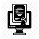 Digitales Zertifikat  Symbol