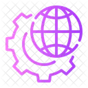 Digitalisierung Management Hub Symbol