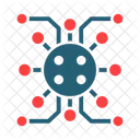 Digitalisierung Technologie Vernetzung Symbol