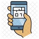 Digitalização de código QR  Ícone