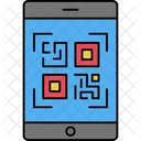 Digitalizacao De Codigo Qr Codigo Qr Codigo De Barras Ícone