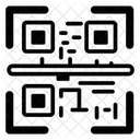 Codigo QR Codigo De Resposta Rapida Codigo De Barras Matricial Ícone
