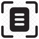 Digitalização de documentos  Ícone