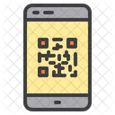 Codigo QR Digitalizar Produto Codigo De Identificacao Do Produto Ícone