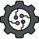 Digitalization Chip Circuit Icon