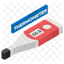 Digitales Thermometer  Symbol