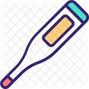 Digitales Thermometer  Symbol