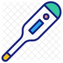 Digitales Thermometer  Symbol