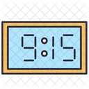 Digitaluhr Uhr Zeit Icon