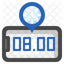 Digitaluhr  Symbol