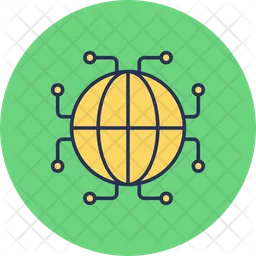 Digtal world  Icon