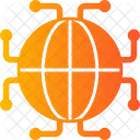 Digtal World Metaverse Digtal Icon