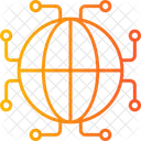 Digtal World Metaverse Digtal Icon