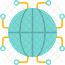 Digtal World Metaverse Digtal Icon