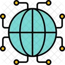 Digtal World Metaverse Digtal Icon