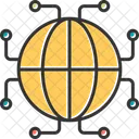Digtal World Metaverse Digtal Icon