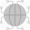 Digtal World Metaverse Digtal Icon
