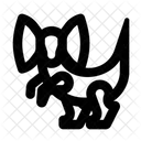 Ausgestorben Fleischfresser Tier Icon