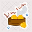 Dim Sum Steamed Buns Cantonese Cuisine Symbol