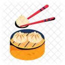 Dim Sum Steamed Dumplings Yum Cha Icône