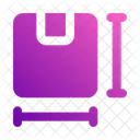 Dimension Shipping And Delivery Package Icon
