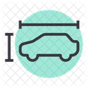 Dimension Car Height Icon