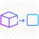 Redução de dimensionalidade  Ícone