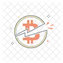 Dimezzamento Bitcoin Icon