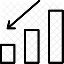 Dashboardv Diminuicao Do Lucro Cai Ícone