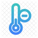 Diminuir a temperatura  Ícone