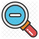 Zoom Menos Lupa Icon