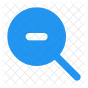 Reduzir o zoom  Ícone