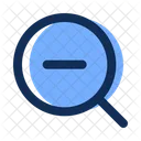 Diminuir O Zoom Lupa Lupa Icon