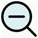 Diminuir Zoom Zoom Lupa Icon