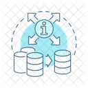 Cloud Stockage Donnees Icône