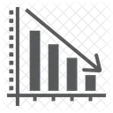 Tableau de diminution  Icône