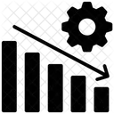 Diminuzione Della Produttivita Perdita Di Affari Analisi Dei Dati Icon