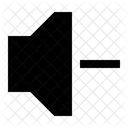 Diminuire il volume  Icon