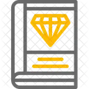Dimond Book Dimond Business Icon
