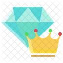 Dimond Crown Diamond Crown Icon