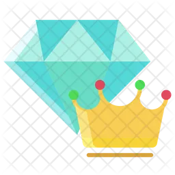 Dimond Crown  Icon