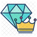 Dimond Crown Icon