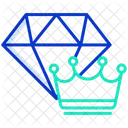 Dimond Crown Icon