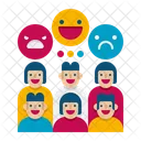 Dinamica De Grupo Emoji Risa Icono