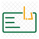 Dinar Card  Icon