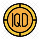 Dinar iraquí iqd  Icono