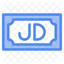 Dinar jordano  Icon